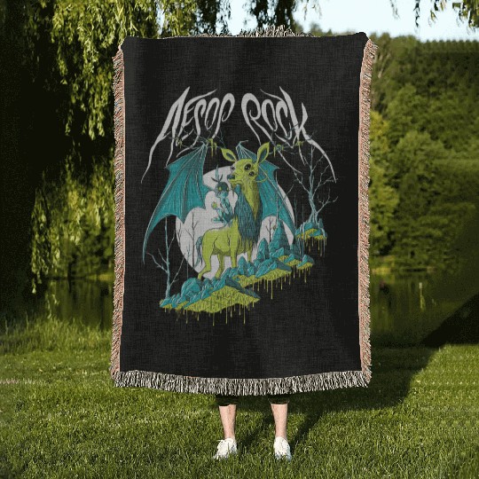 Aesop Rock Merch Deer Men Women Kid Youth Woven Blankets