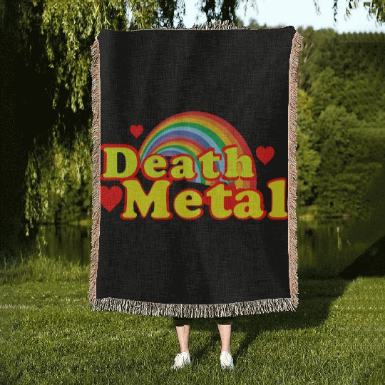 Death Metal Heavy metal Woven Blankets