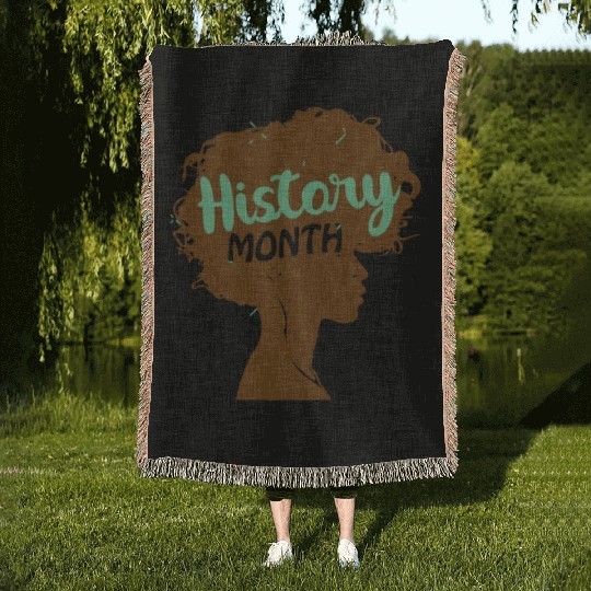 Black History Month Woven Blankets