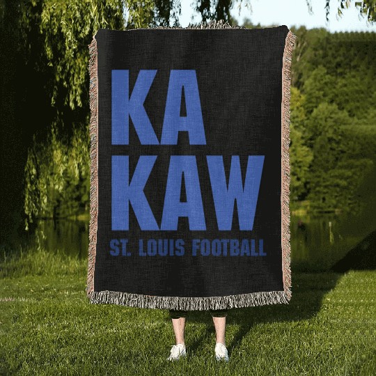 BATTLEHAWKS FOOTBAL ST LOUIS Woven Blankets