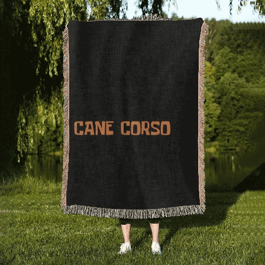 I Like Coffee Cane Corso And Maybe 3 People Woven Blankets