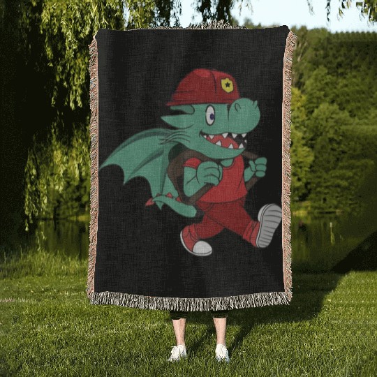 Fire Academy Student Woven Blankets