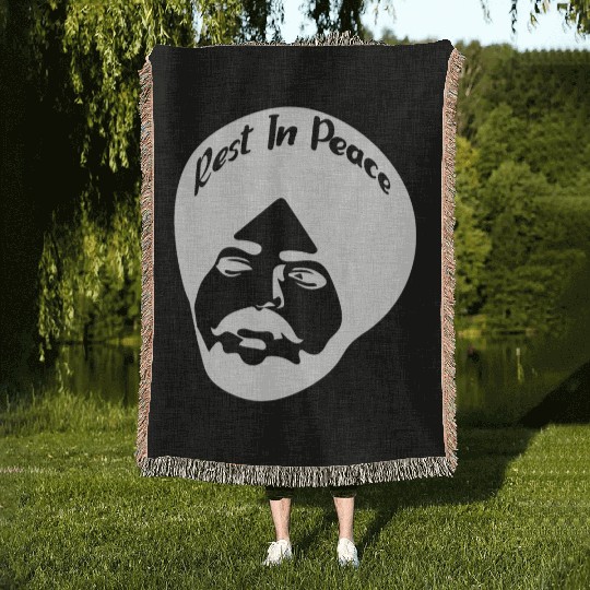 Rest in peace Sidhu Moose Wala rip Woven Blankets