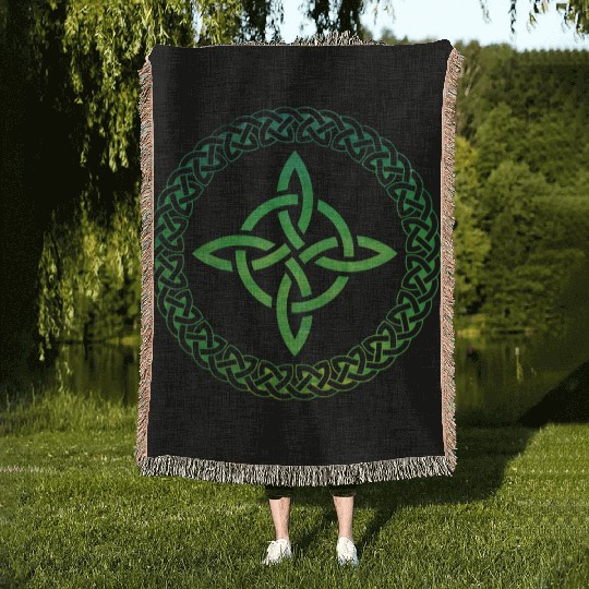 Celtic Knot Woven Blankets