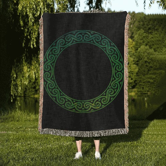 Celtic Knot Woven Blankets