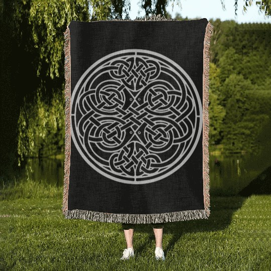 Celtic Knot Woven Blankets