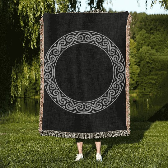 Celtic Knot Woven Blankets