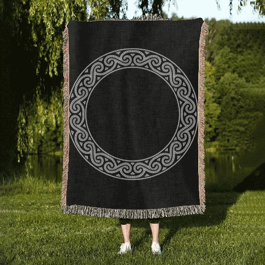 Celtic Knot Woven Blankets