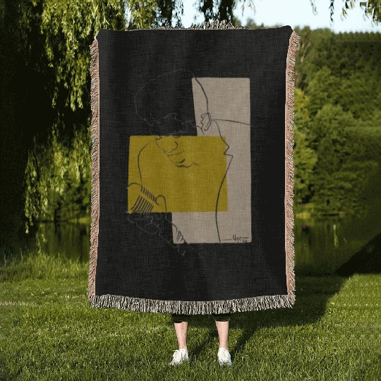 Say it loud clear Woven Blankets