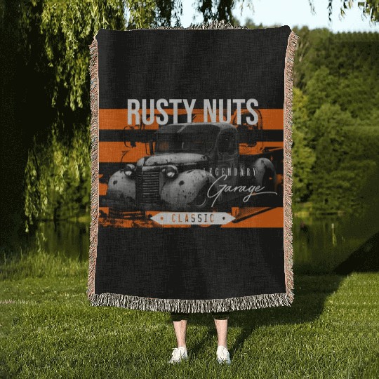 Rusty Nuts Classic Woven Blankets