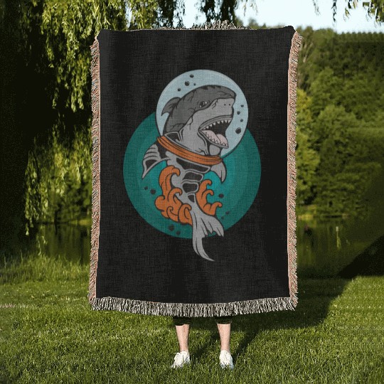 Shark Woven Blankets