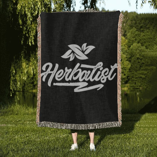 Herbalist Herbs Herb Herbalism Gardening Woven Blankets