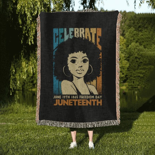 juneteenth-independence, Black History Active Woven Blankets