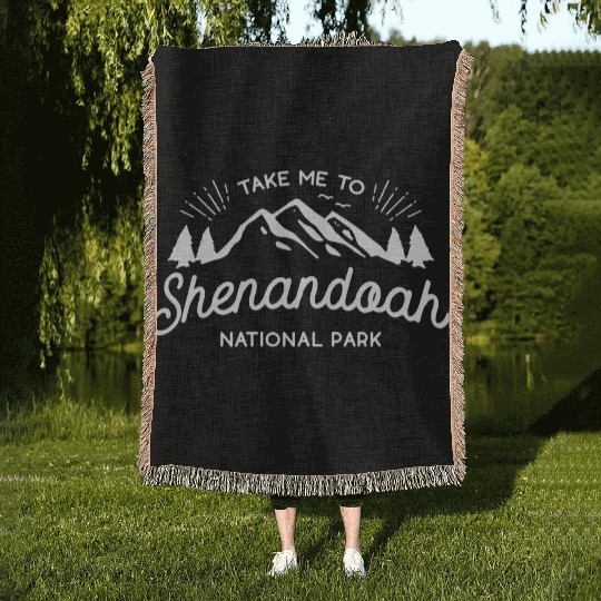 Shenandoah National Park Woven Blankets
