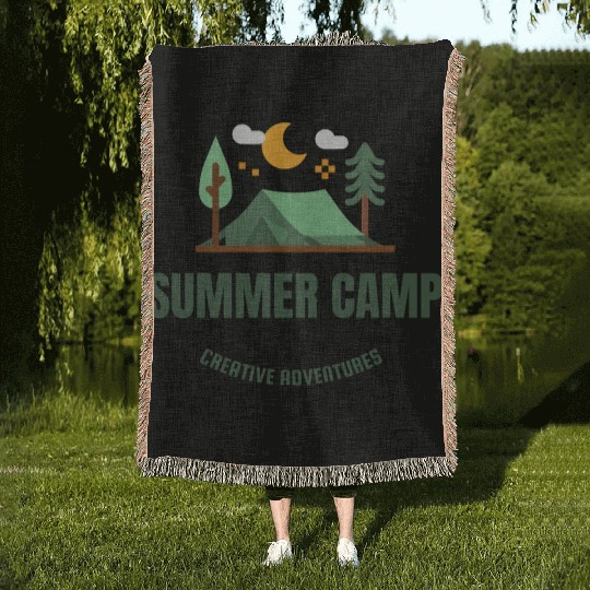 Summer Camp Woven Blankets