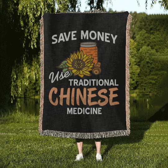 Save Money Use Traditional Chinese Medicine Woven Blankets