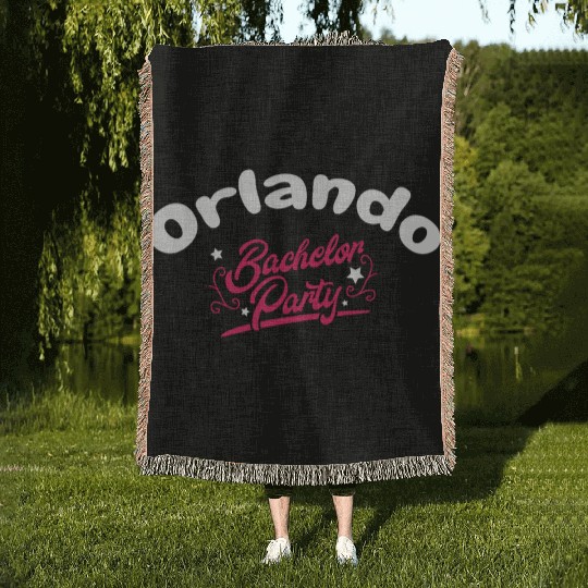 Bachelor Party Woven Blankets Orlando Pre Wedding