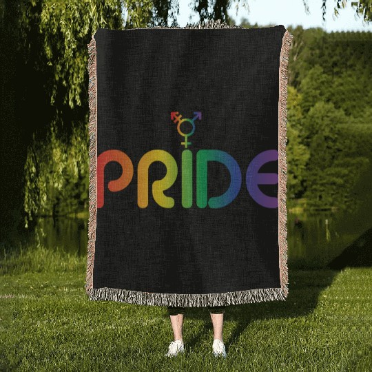 Pride definition Woven Blankets