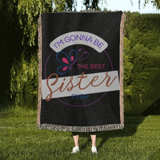 Green Yellow Blue Teacher Retro Classic Woven Blankets 8