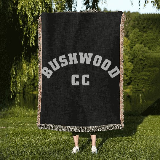 Bushwood CC Caddyshack Funny Caddy Golf Country Woven Blankets