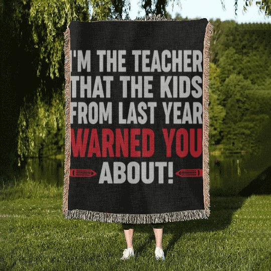 Last Year Teacher Appreciation Gifts Woven Blankets