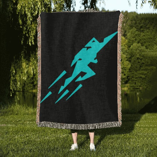 Rocket Man Woven Blankets
