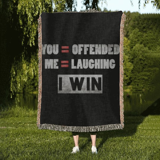 Funny Republican Woven Blankets Dont Be A Snowflake