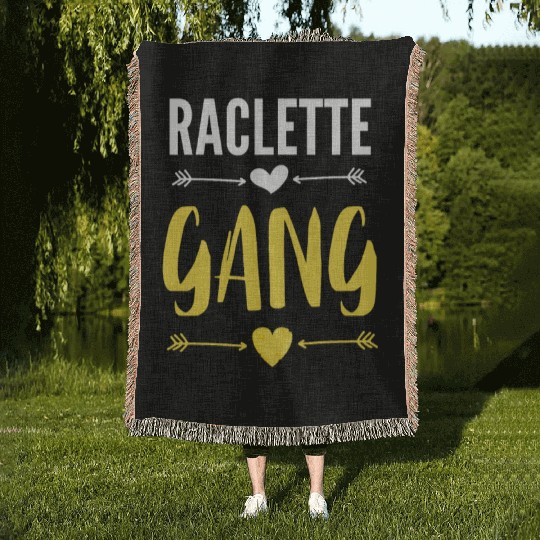 Raclette GANG - Cheese Fromage Woven Blankets
