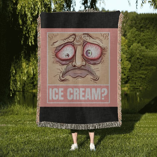 Ice-Cream? Woven Blankets