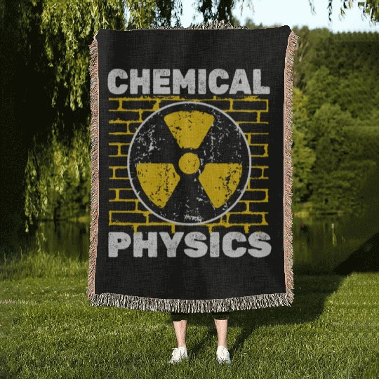 Physics Physicist Woven Blankets
