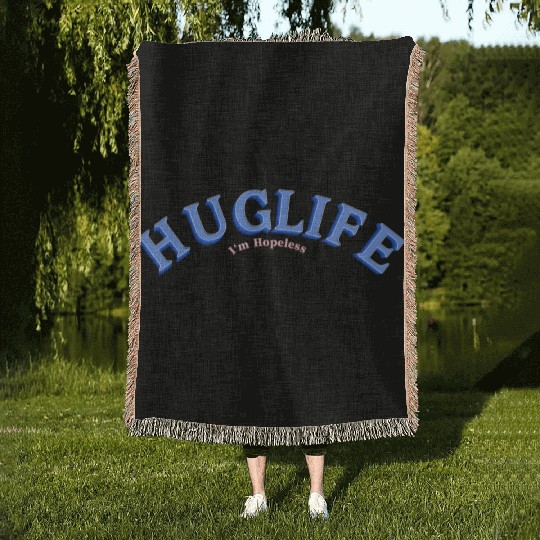 Hug Life Woven Blankets