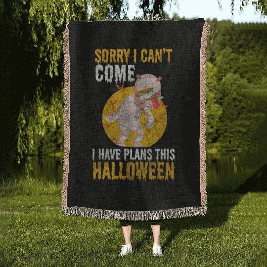 Mummy Horror Woven Blankets