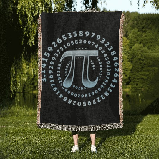 3.14 Pi Day Mathematics Physics Irrational Number Woven Blankets