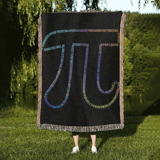 Pi Irrational Number Math Physics 3.14 Woven Blankets