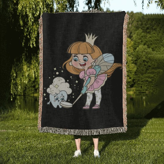 Tooth Fairy Woven Blankets