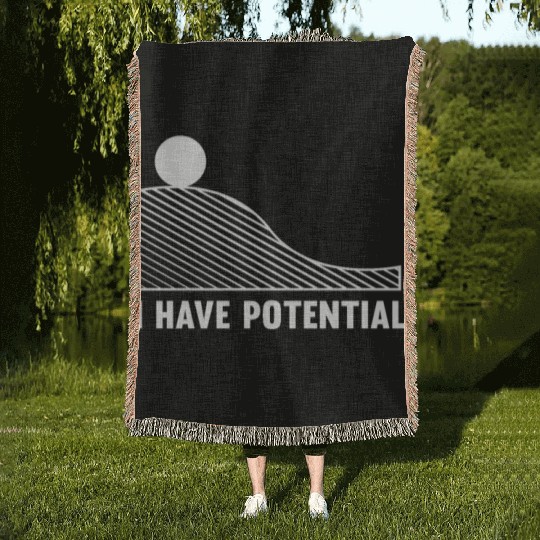 Physics Physicist Woven Blankets