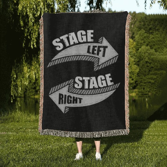 Novelty Dramatic Arts Actors Mockery Statements Woven Blankets