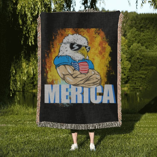 MERICA Woven Blankets