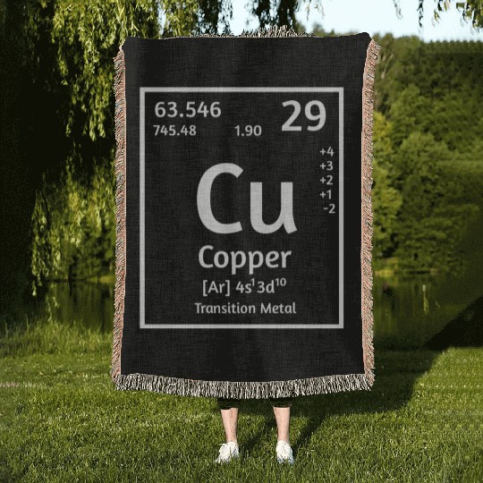 copper Element Woven Blankets
