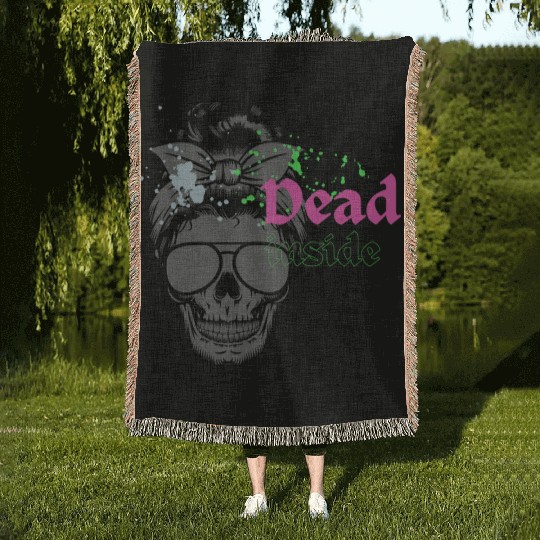 Dead Inside Woven Blankets
