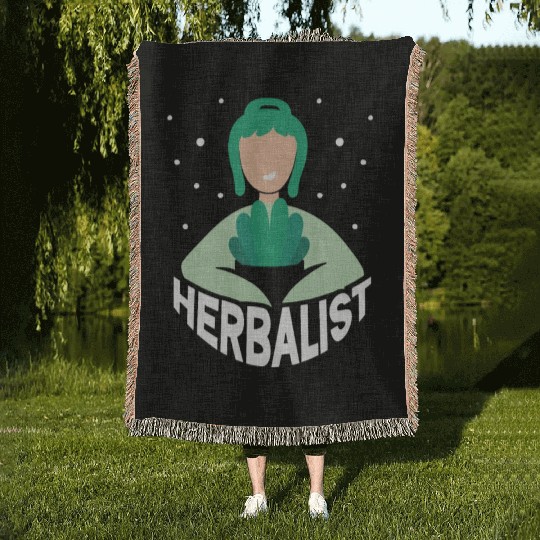 Herbalist Gardening Herbs Herb Herbalism Woven Blankets