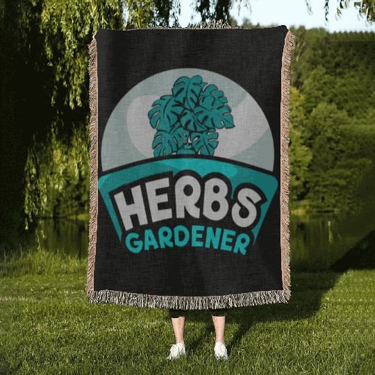 Herbs Gardener Herbalism Herb Herbalist Gardening Woven Blankets
