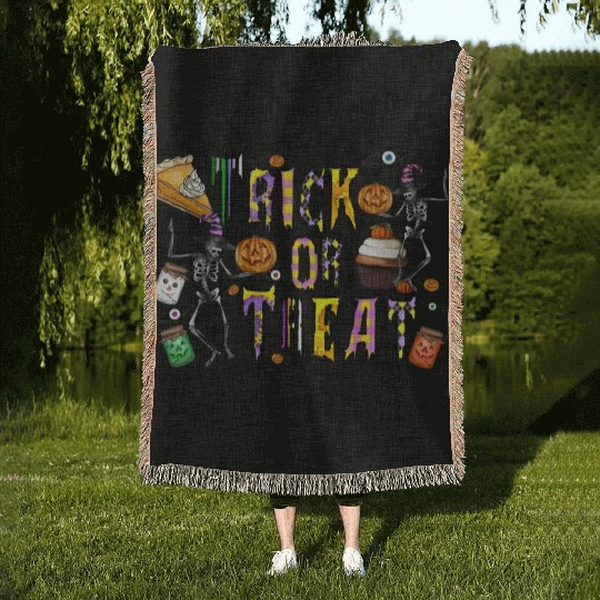 Trick or Treat Woven Blankets