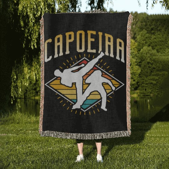 Capoeira Hobby Training Brazilian Martial Arts Woven Blankets