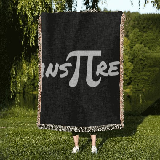 Pi Day Inspire Math Teacher Gift Woven Blankets