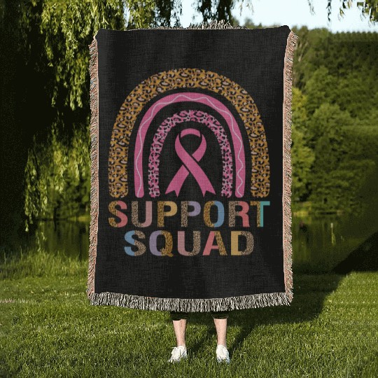 SUPPORT SQUAD Woven Blankets