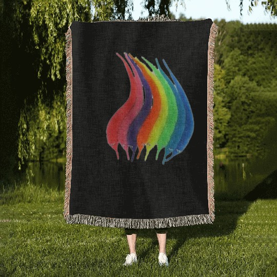 Guys Let s Eat Some Human Bones Funny Woven Blankets