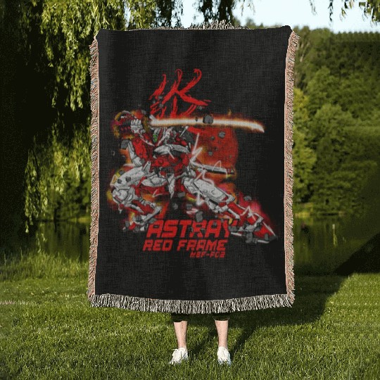 ASTRAY RED FRAME GUNDAM Woven Blankets