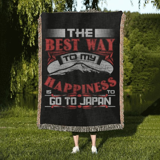 Japan Senpai Japanese Woven Blankets