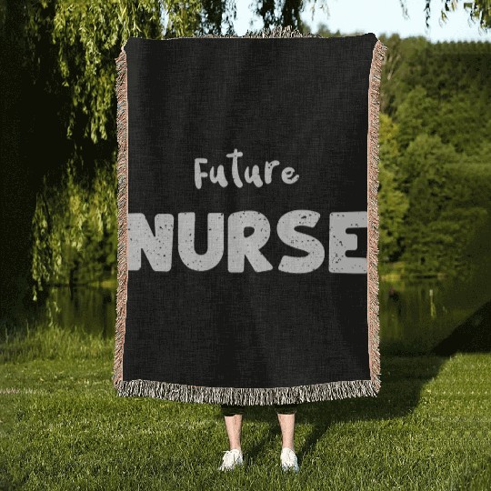 Future Nurse - Nurse Woven Blankets